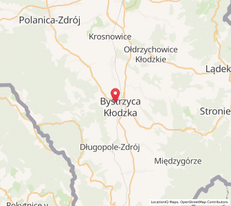 Map of Habelschwerdt, Lower Silesia