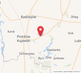 Map of Bytoń, Kujawsko-Pomorskie