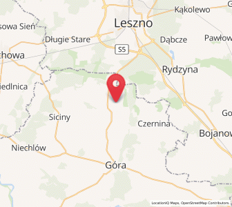 Map of Chróścina, Lower Silesia