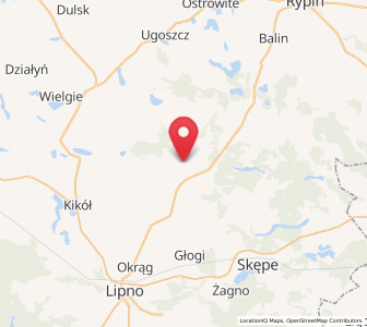 Map of Chrostkowo, Kujawsko-Pomorskie