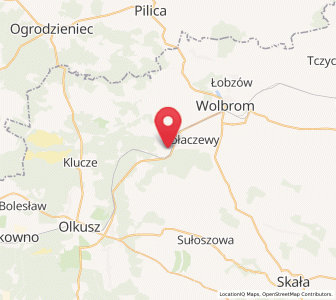 Map of Chrząstowice, Lesser Poland