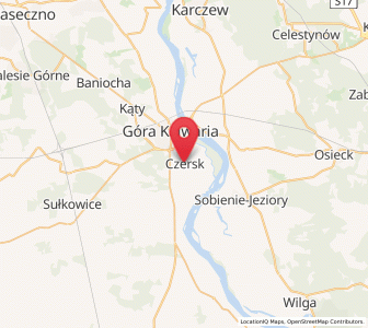 Map of Czersk, Mazovia