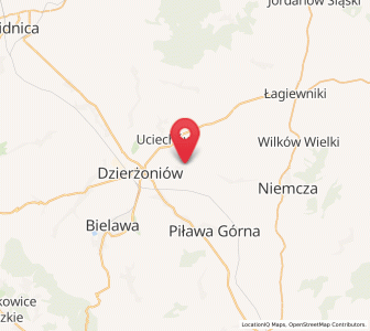 Map of Dobrocin, Lower Silesia