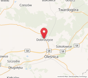 Map of Juliusburg, Lower Silesia