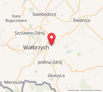 Map of Dziećmorowice, Lower Silesia