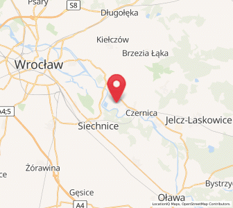 Map of Gajków, Lower Silesia