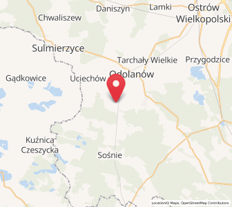 Map of Garki, Greater Poland
