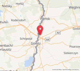 Map of Jędrzychowice, Lower Silesia