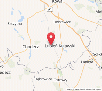 Map of Kaliska, Kujawsko-Pomorskie