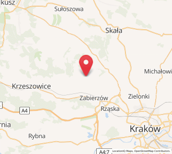 Map of Karniowice, Lesser Poland