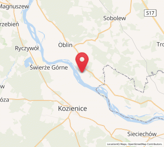 Map of Kobylnica, Mazovia