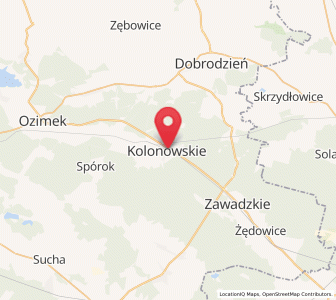 Map of Colonnowska, Opole Voivodeship