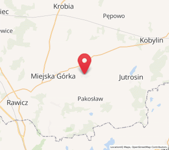 Map of Konary, Greater Poland