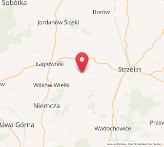 Map of Kondratowice, Lower Silesia