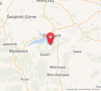 Map of Kornatka, Lesser Poland