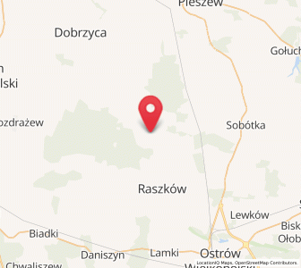 Map of Korytnica, Greater Poland