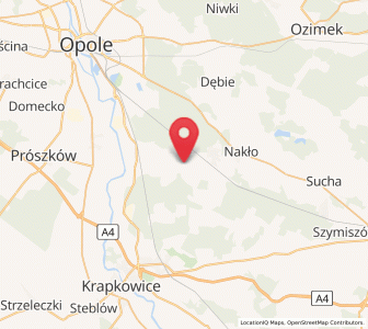 Map of Kosorowice, Opole Voivodeship