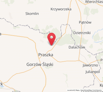 Map of Kowale, Opole Voivodeship