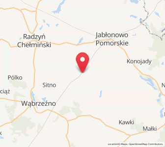 Map of Książki, Kujawsko-Pomorskie