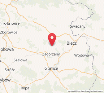 Map of Kwiatonowice, Lesser Poland