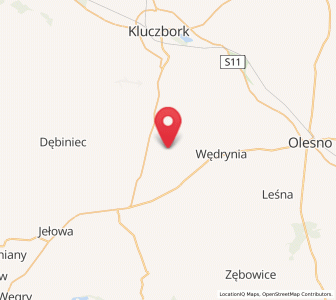 Map of Lasowice Wielkie, Opole Voivodeship