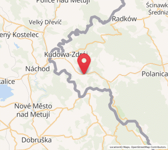 Map of Hummelstadt, Lower Silesia