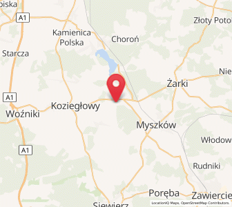 Map of Lgota Górna, Silesia