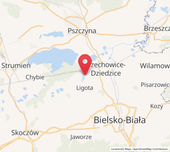 Map of Ligota, Silesia