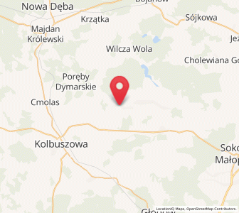 Map of Lipnica, Subcarpathia