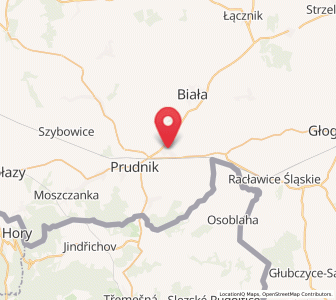 Map of Lubrza, Opole Voivodeship
