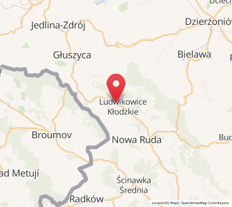 Map of Ludwigsdorf, Lower Silesia