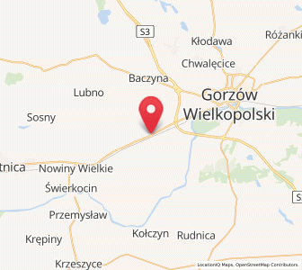 Map of Loppow, Lubusz