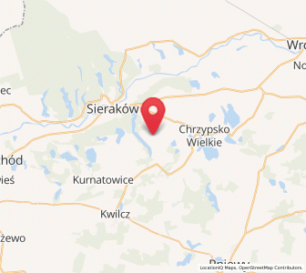 Map of Lutom, Greater Poland