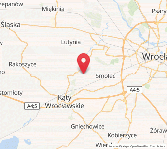 Map of Malkwitz, Lower Silesia