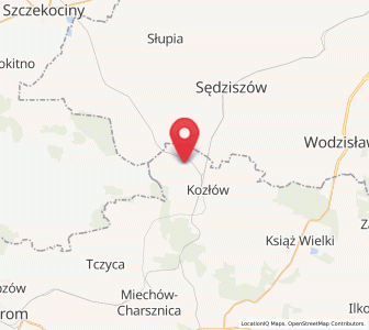 Map of Marcinowice, Lesser Poland