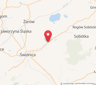 Map of Marcinowice, Lower Silesia