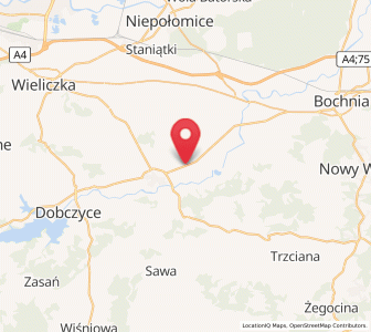Map of Marszowice, Lesser Poland