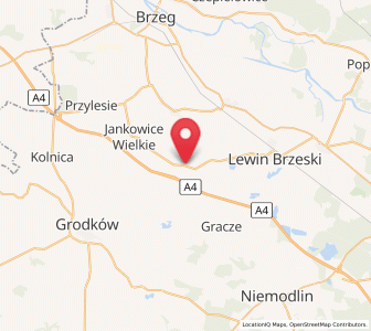Map of Michelau, Opole Voivodeship