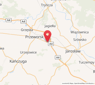 Map of Mirocin, Subcarpathia