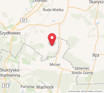 Map of Mirów Stary, Mazovia