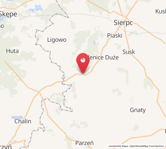 Map of Mochowo, Mazovia