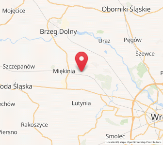 Map of Mrozów, Lower Silesia
