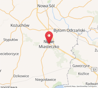 Map of Neustädtel, Lubusz