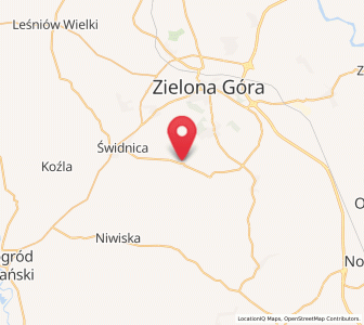Map of Ochla, Lubusz
