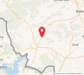 Map of Orawka, Lesser Poland