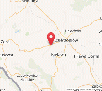 Map of Peterswaldau, Lower Silesia