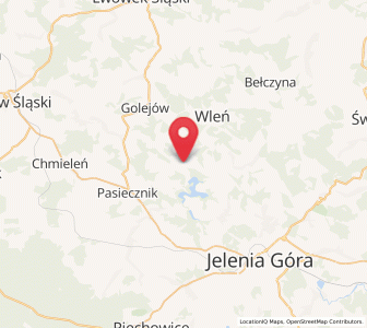 Map of Pilchowice, Lower Silesia