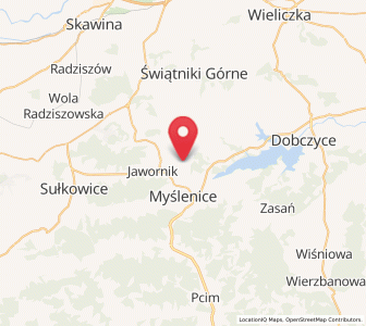 Map of Polanka, Lesser Poland