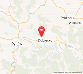 Map of Przedmieście Dubieckie, Subcarpathia