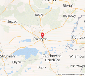 Map of Pless, Silesia